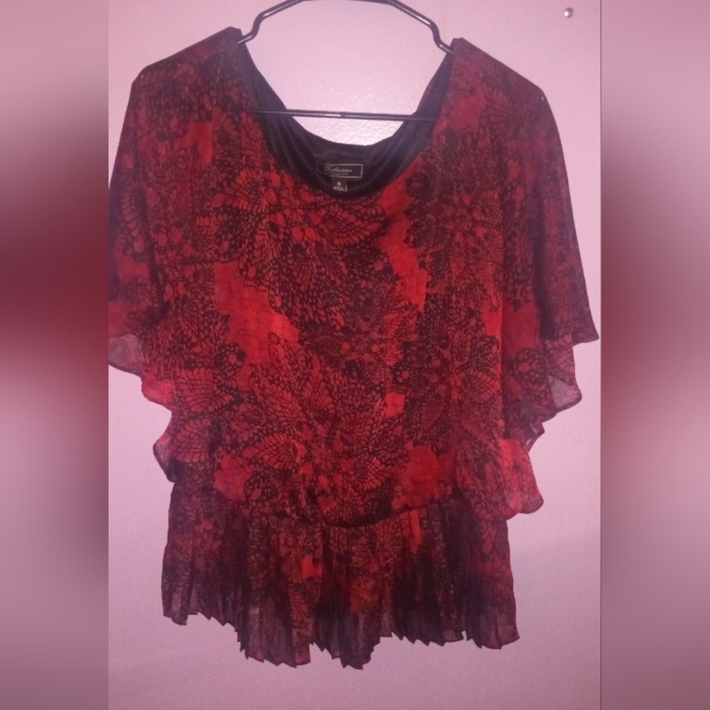 Dress Barn Flutter Top Super Cute